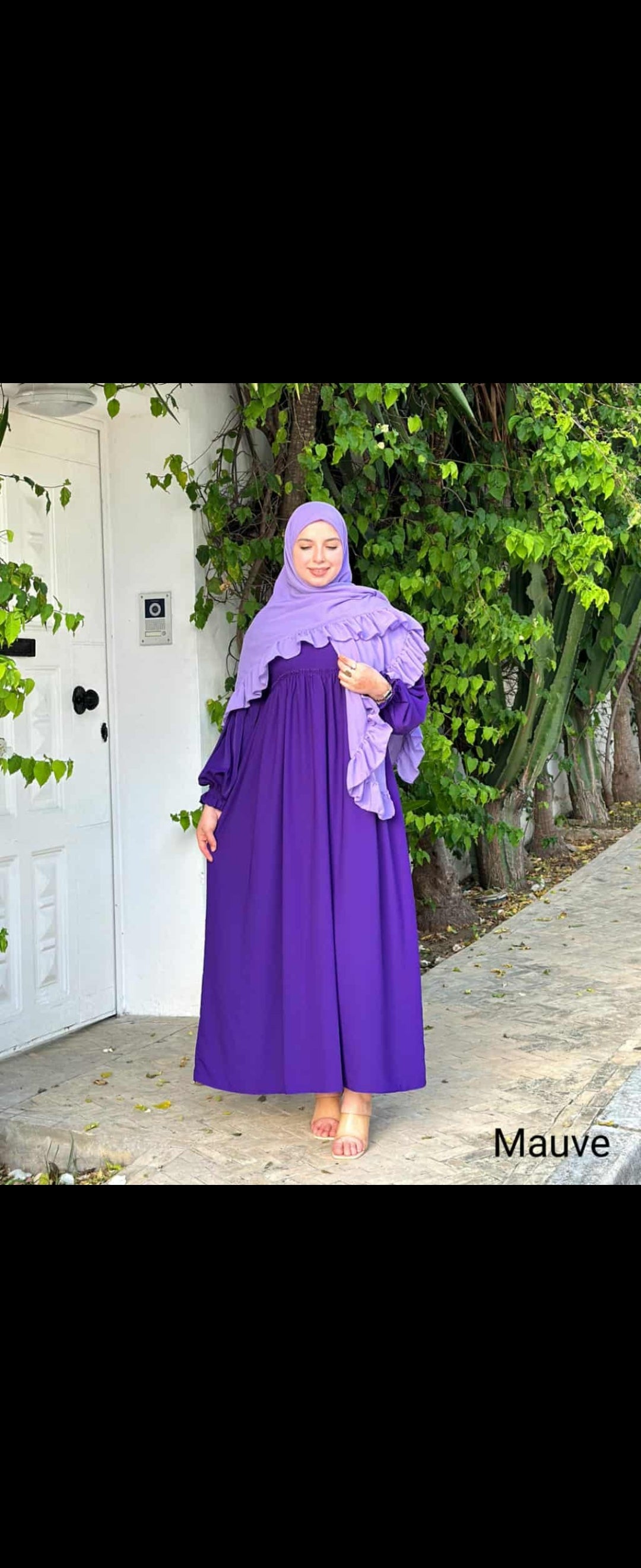 Robe Longue Caramel Élégante – Style Modeste et Confort Absolu
