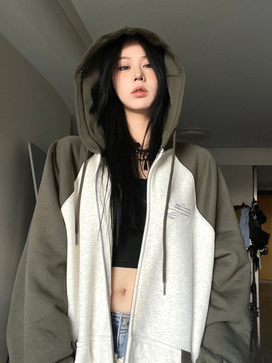 Sweat à capuche ample unisexe – Style décontracté et confortable