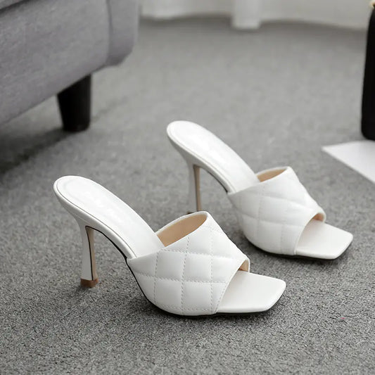 Sandales à talons chic