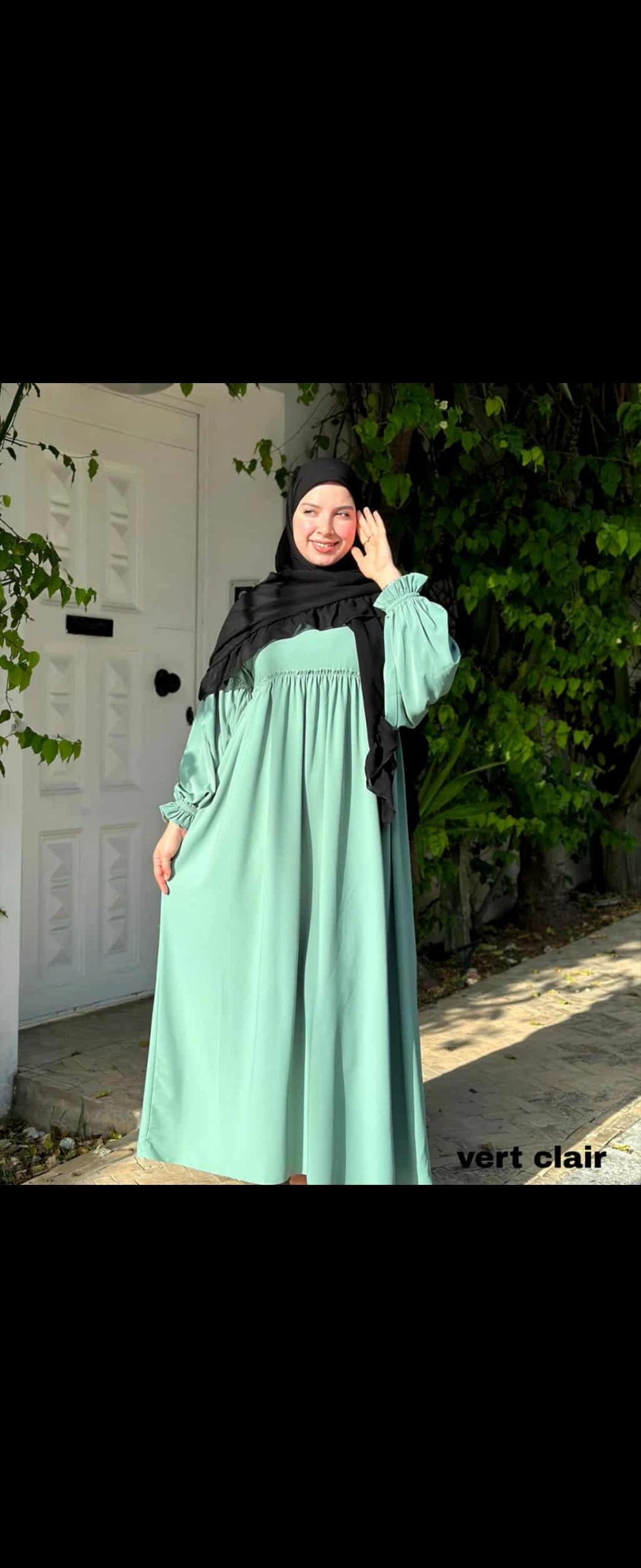 Robe Longue Caramel Élégante – Style Modeste et Confort Absolu