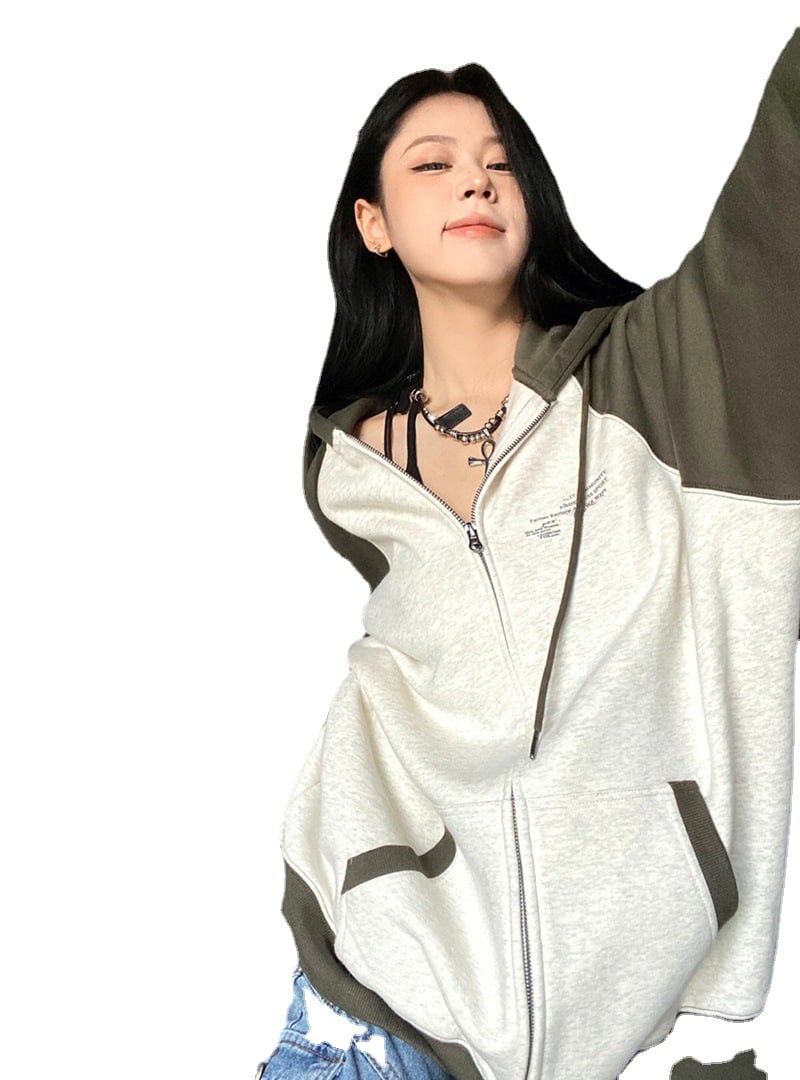 Sweat à capuche ample unisexe – Style décontracté et confortable